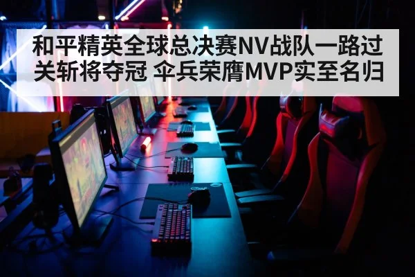 和平精英全球总决赛NV战队一路过关斩将夺冠 伞兵荣膺MVP实至名归